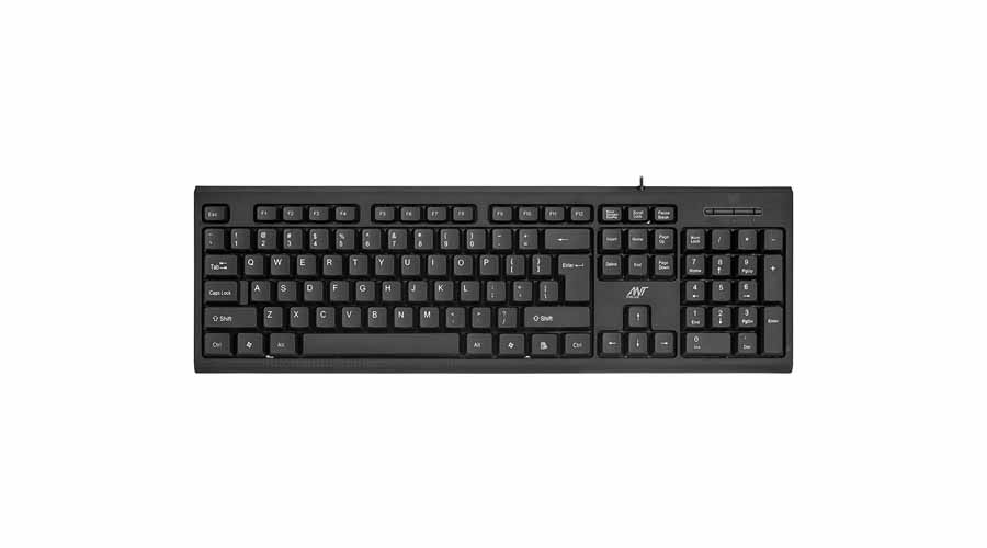 Ant Value Fkbri01 Wired Usb Multi-Device Keyboardâ (Black)
