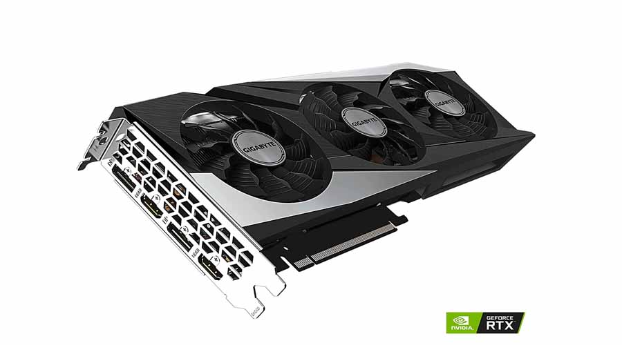 GIGABYTE pci_e_x16 GeForce RTX 3060 Gaming OC 12G (REV2.0) Graphics Card, 3X WINDFORCE Fans, 12GB 192-bit GDDR6, GV-N3060GAMING OC-12GD REV2.0 Video Card