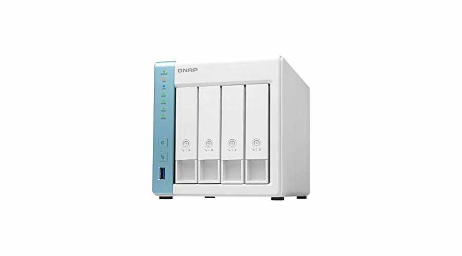 QNAP TS-431K 4-Bay Home and Personal Cloud NAS, Annapurna Labs AL-214 Quad-core 1.7 GHz Processor, 1GB RAM