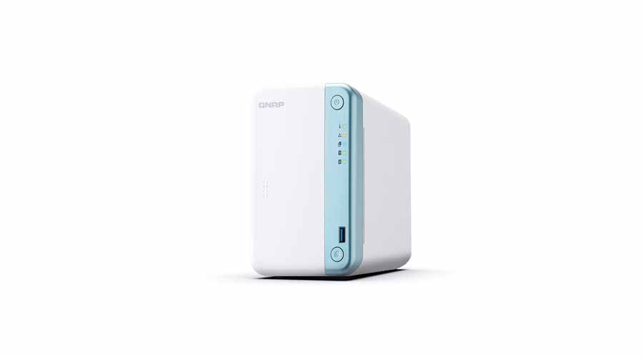 QNAP TS-251D-4G 2 Bay Home NAS with Intel Celeron J4005 CPU and One 1GbE Port