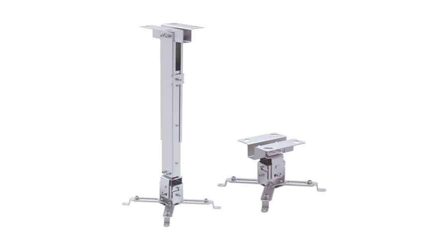 Projector Ceiling Mount Kit for LED/ LCD/ DLP Projector Heavy Weight Capacity (20 Kgs.Weight ) 1.5 FT Adjustable